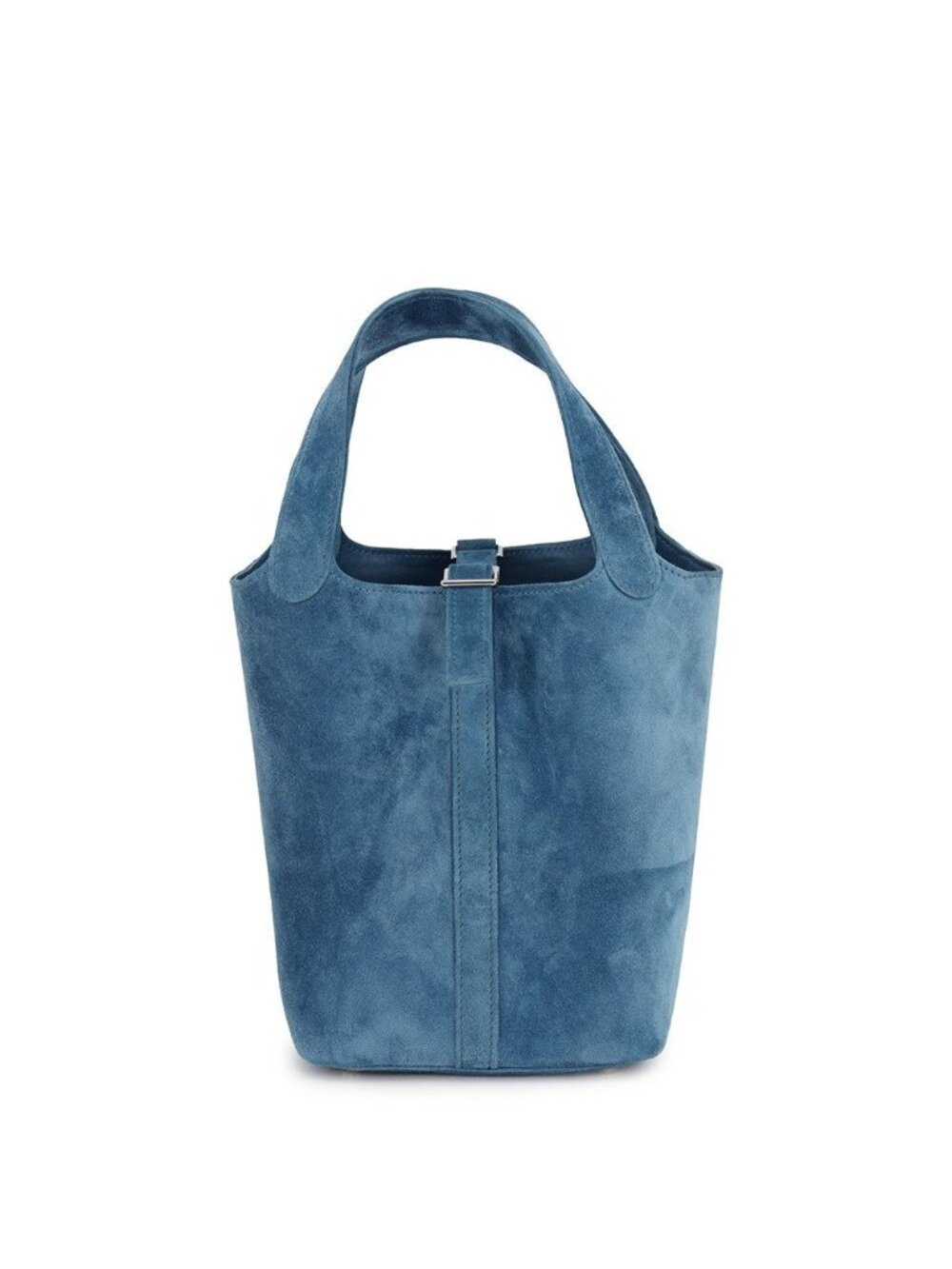 Hermes Handbag Picotin PM Blue Thalassa Silver Dobris Swift